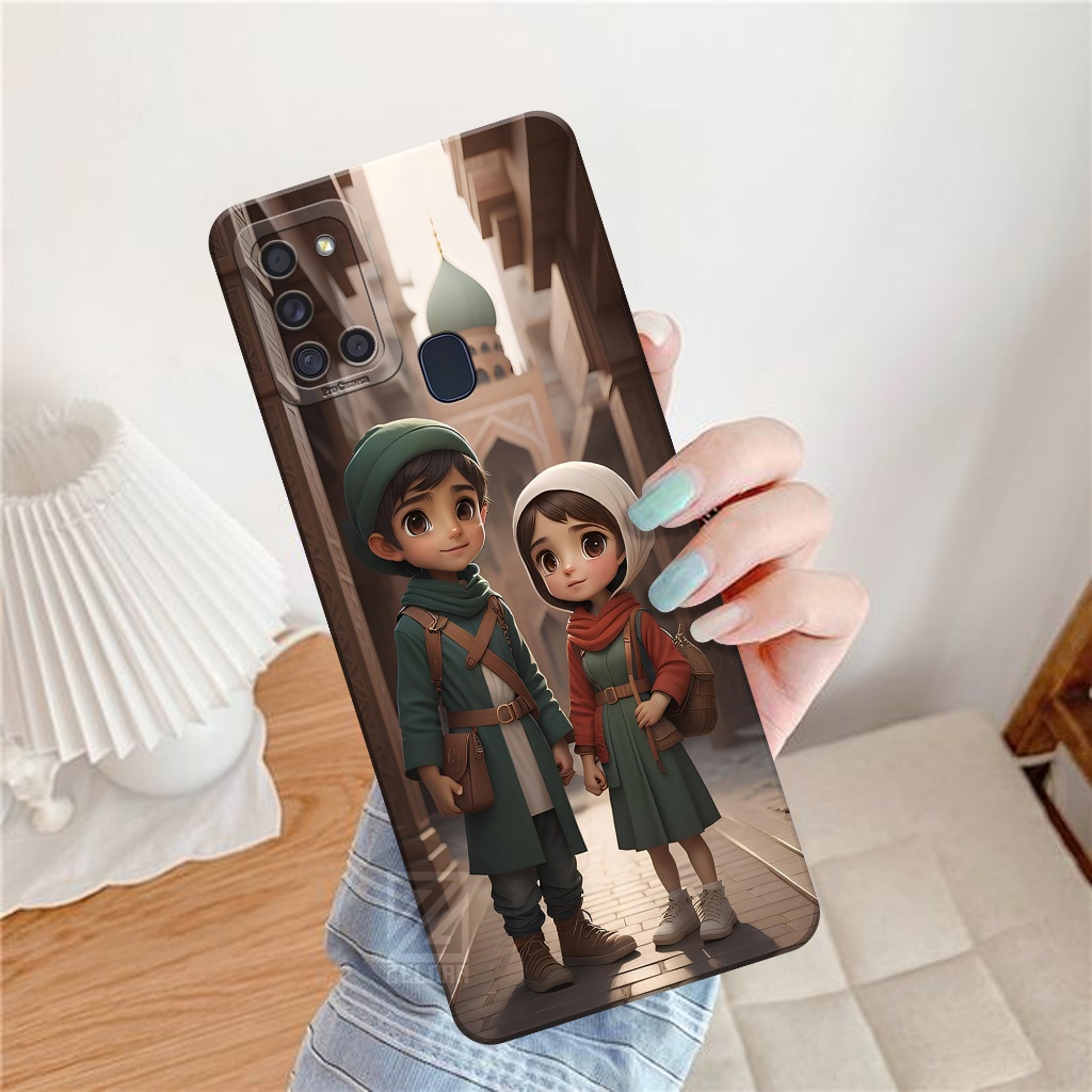 Case Samsung Galaxy A21S - Fashion Case Kartun - Softcase Samsung Galaxy A21S - Casing Samsung Galax