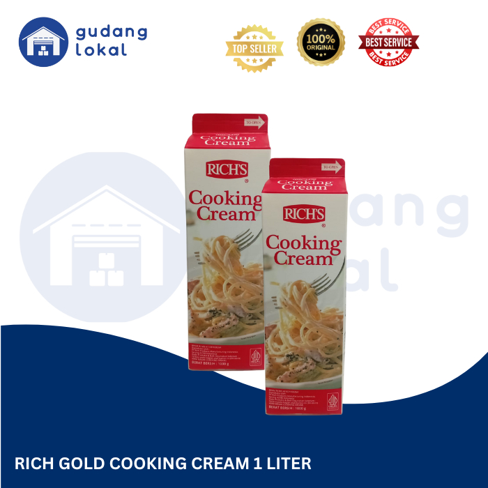 

RICH GOLD COOKING CREAM 1LITER