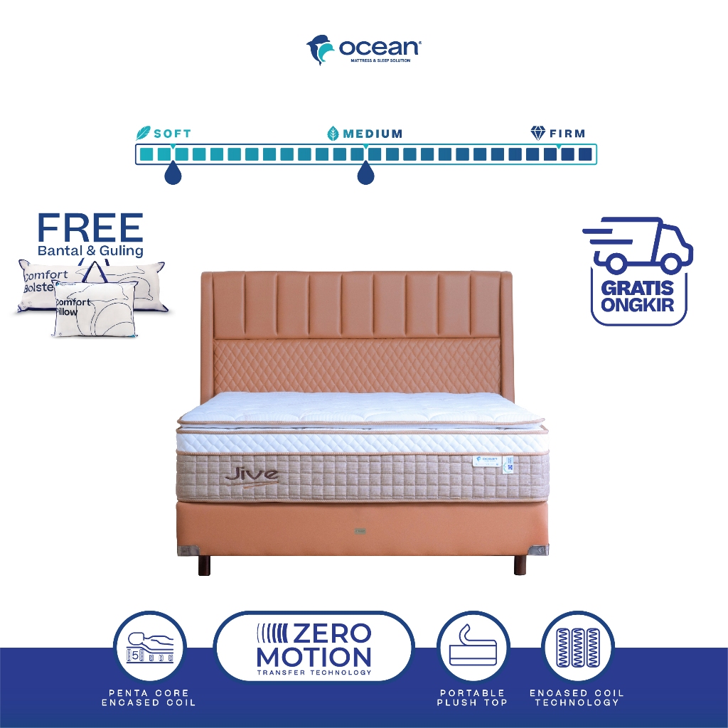 Ocean Springbed - Kasur Jive Portable Pillow Top