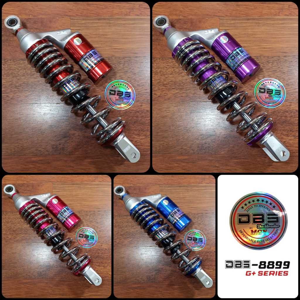 DBS G-8899 330MM VARIO 125/ VARIO 150/ BEAT F1/ BEAT STREET/ SCOOPY F1 SHOCK BELAKANG  TABUNG ATAS N
