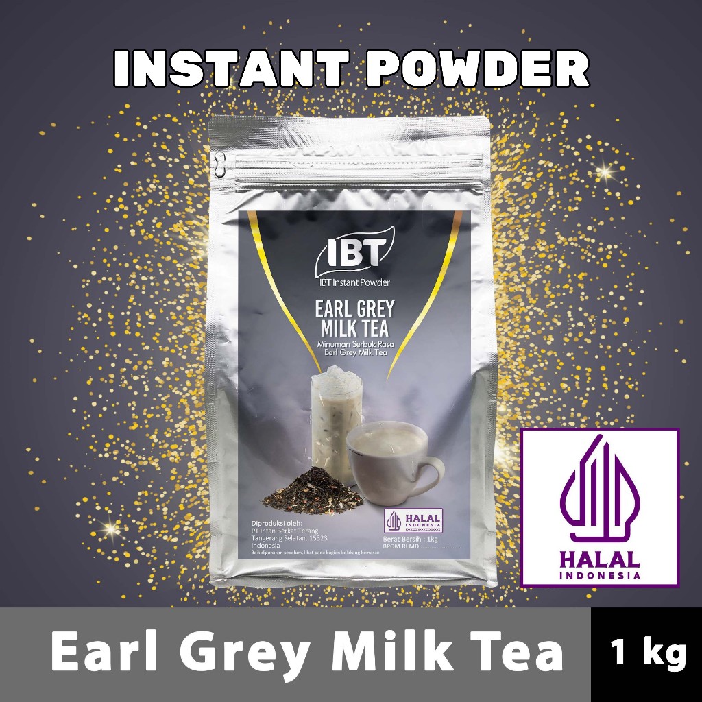 

Bahan Minuman Bubuk Earl Grey Milk Tea Instant IBT Drink Powder