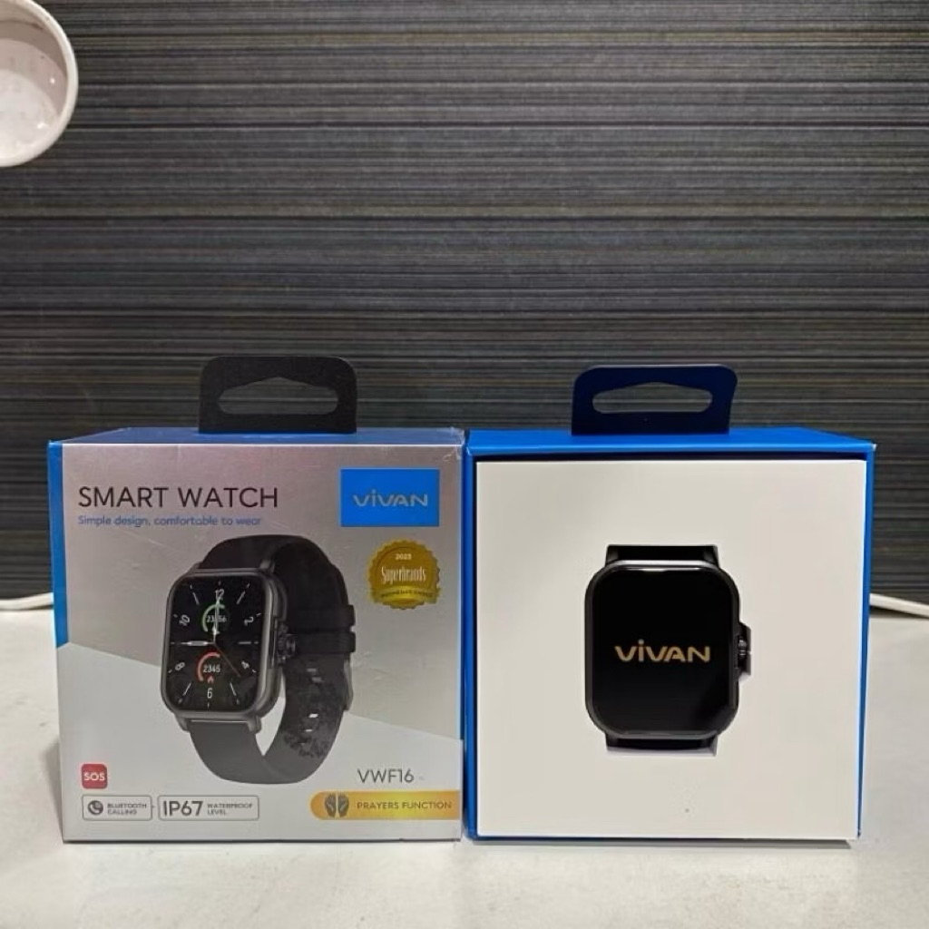 VIVAN VWF16 Smart Watch IP67 WATERPROOF LEVEL