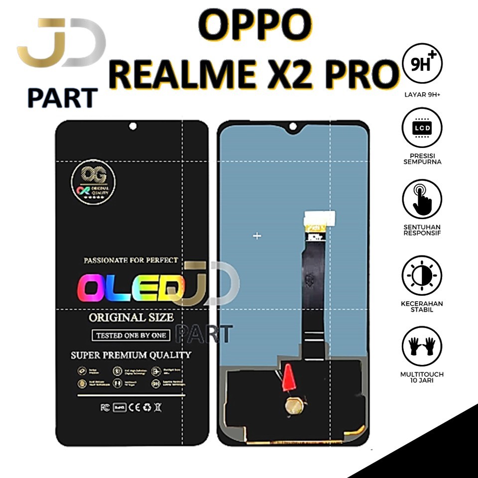 LCD TOUCHSCREEN OPPO REALME X2 PRO ORIGINAL FULLSET