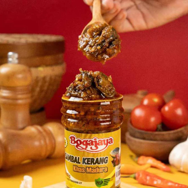 

Bogajaya Sambal Kerang Lezat Gurih Khas Indonesia, Praktis dan Higienis, Tanpa Pengawet