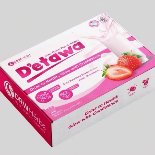 

SUSU ETAWA PLUS COLLAGEN DRW Herbs by dr. Wahyu Triasmara | Susu Kambing Etawa | BPOM