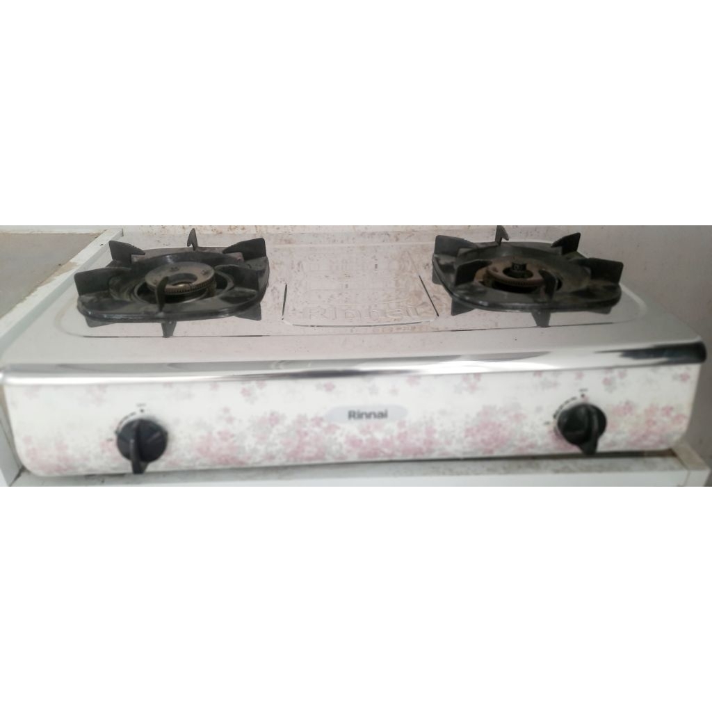 Kompor Gas Rinnai RI-712 AF plus regulator preloved makassar