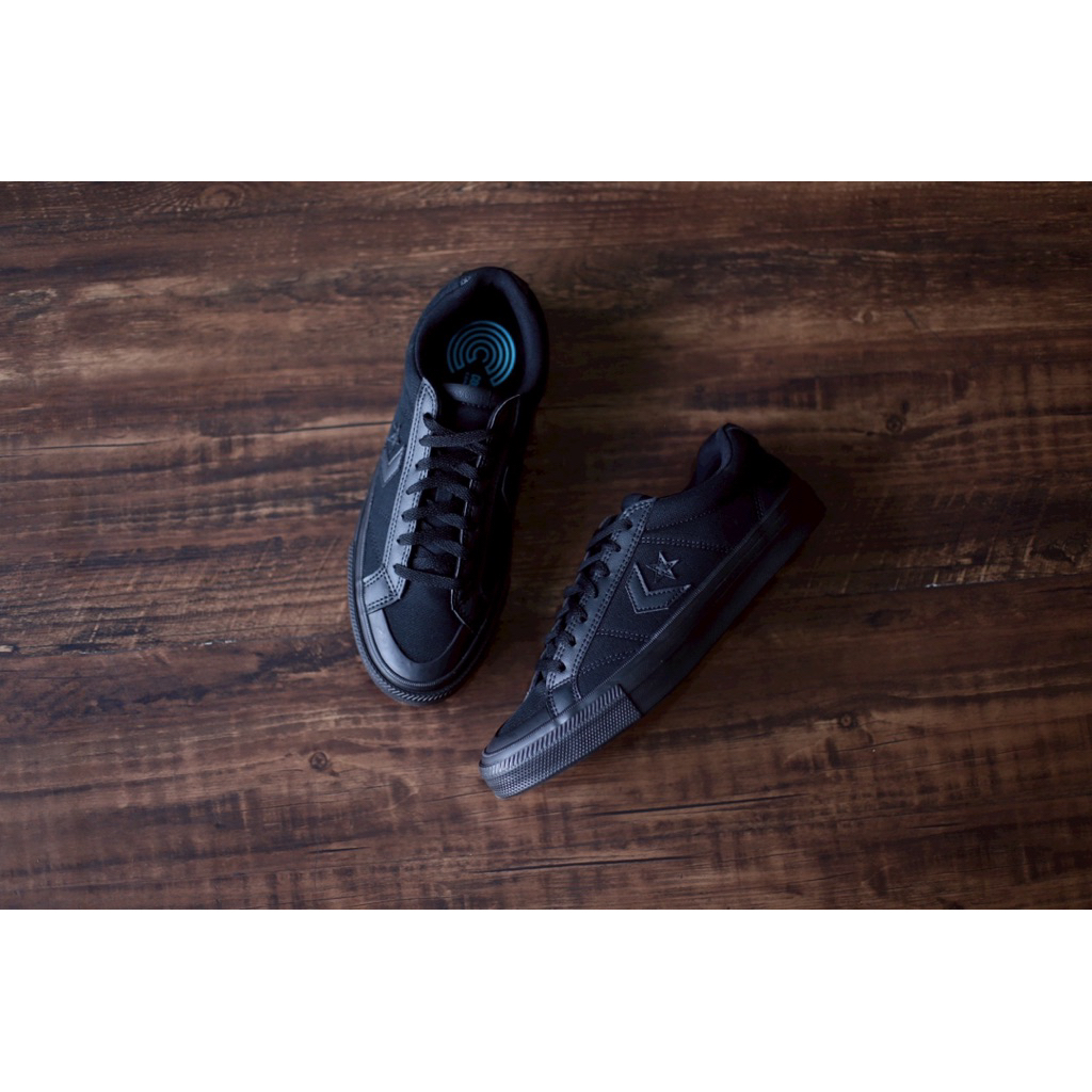 Converse Sport Casual Ox Black Black