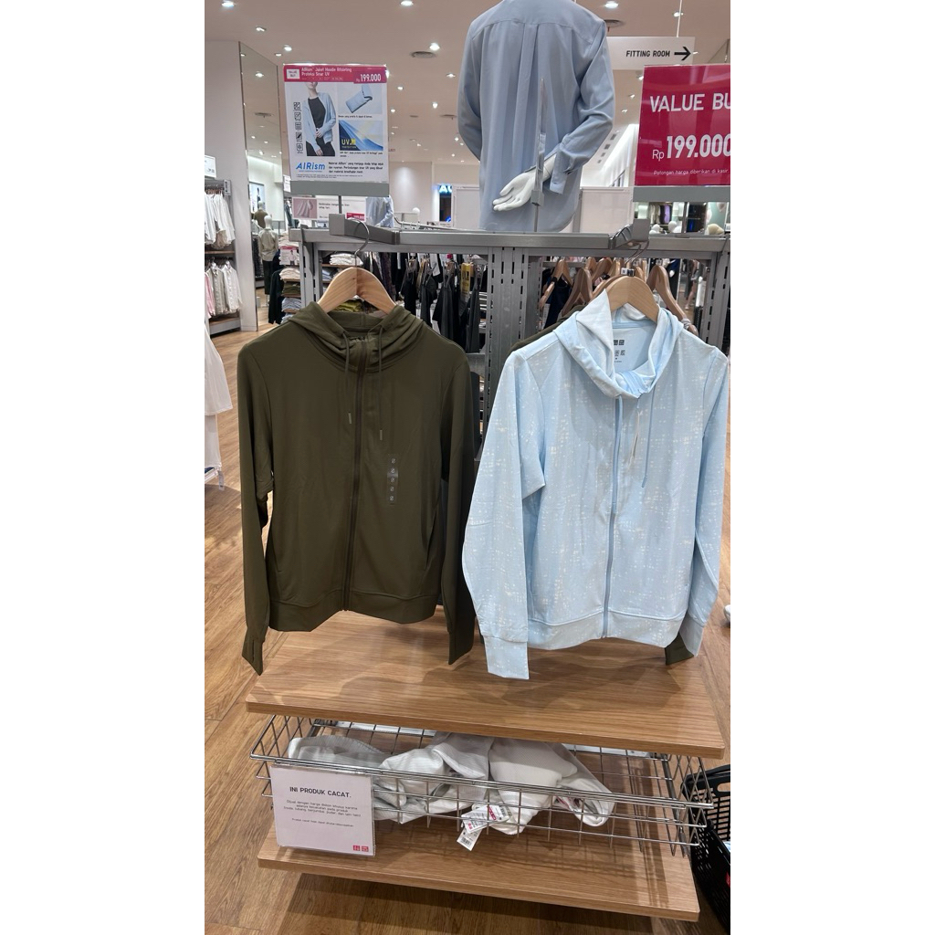 Jaket Airism Uniqlo Woman Wanita Dewasa Sale Original Store