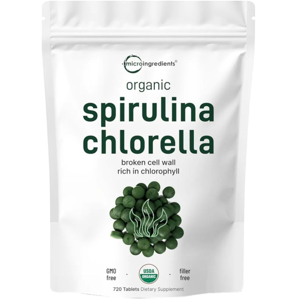 Microingredients Spirulina Chlorella 720 tablet