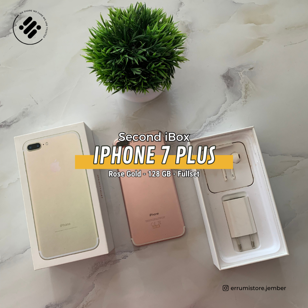 IPHONE 7 PLUS | 128 GB | IBOX RESMI
