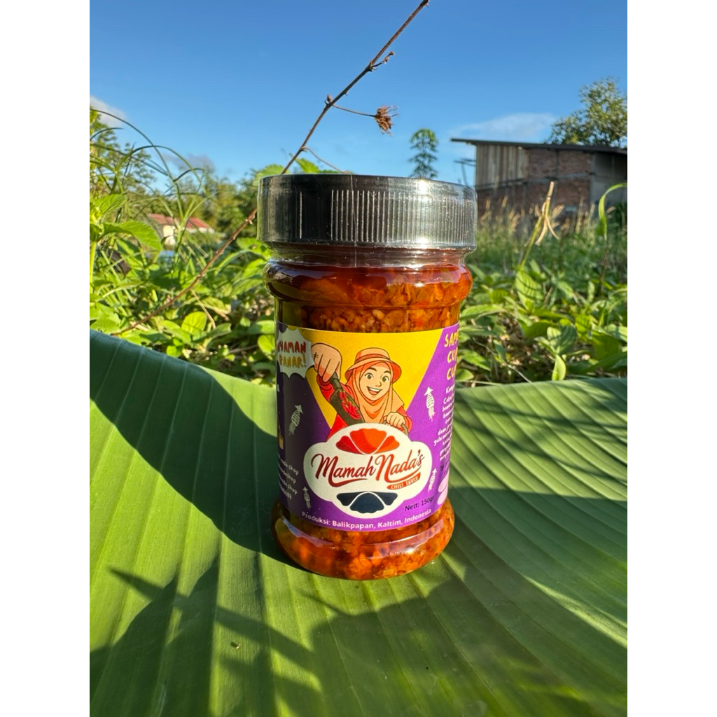 

SAMBAL CUMI-CUMI Mamah Nada 1 botol isi 150gr