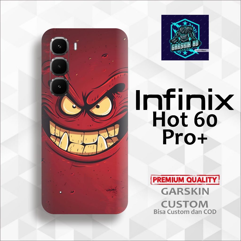 Premium Garskin Stiker / Case Stiker Infinix Hot 60 Pro+ Pilih Variasi GET 2 PCS