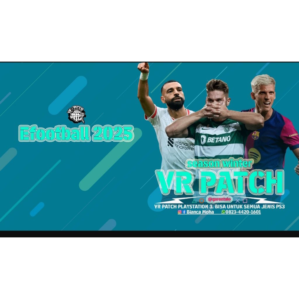 PES 2025 | VR PATCH TERBARU | PS3