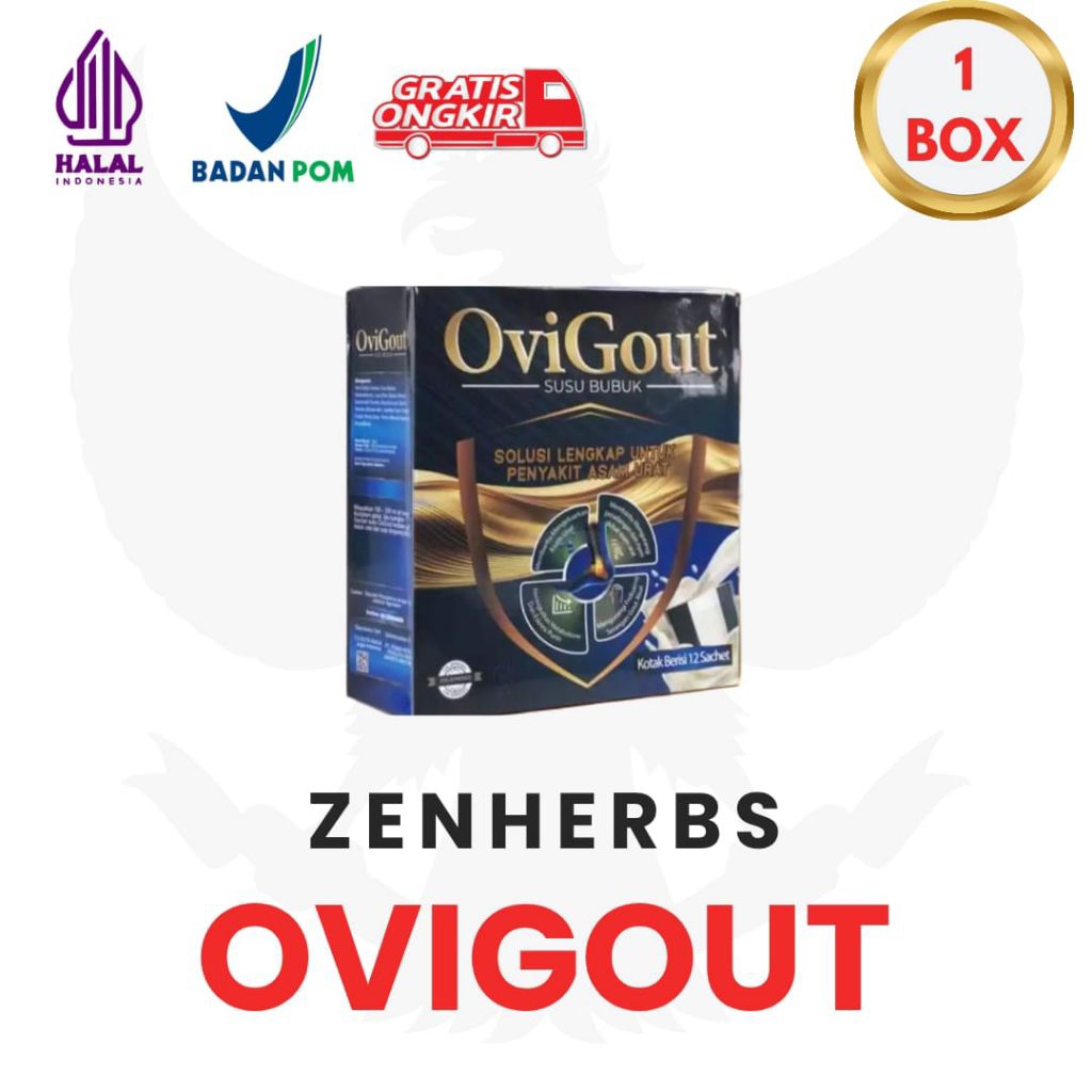 

OVIGOUT 1 Box Milik Susu Suplemen Kesehatan Asam Urat, Kolesterol Dan Tulang Sendi