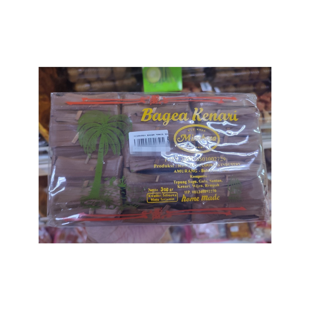 Bagea Kenari Oleh-oleh Khas Manado