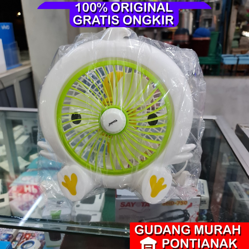 Kipas angin karakter 10 inch in inci Bhin bhin bin bin burung putih merpati lucu imut gemes Mini