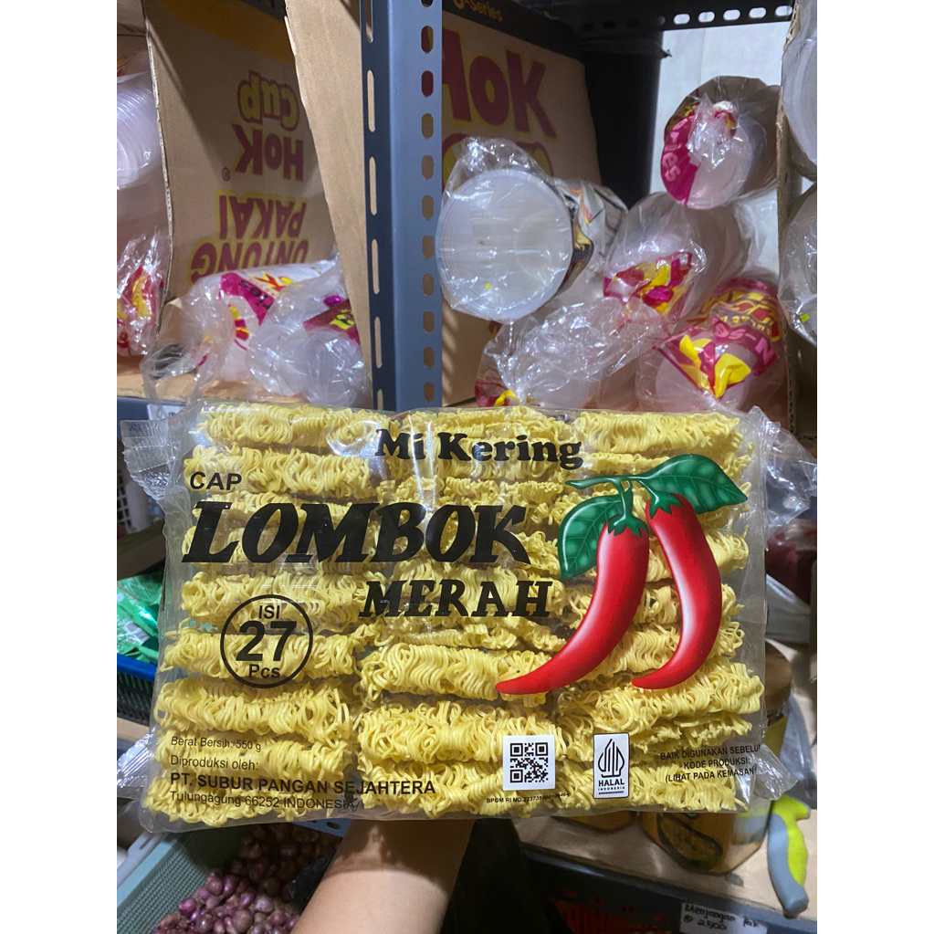 

MI KERING cap Lombok/Mi kriting cap lombok