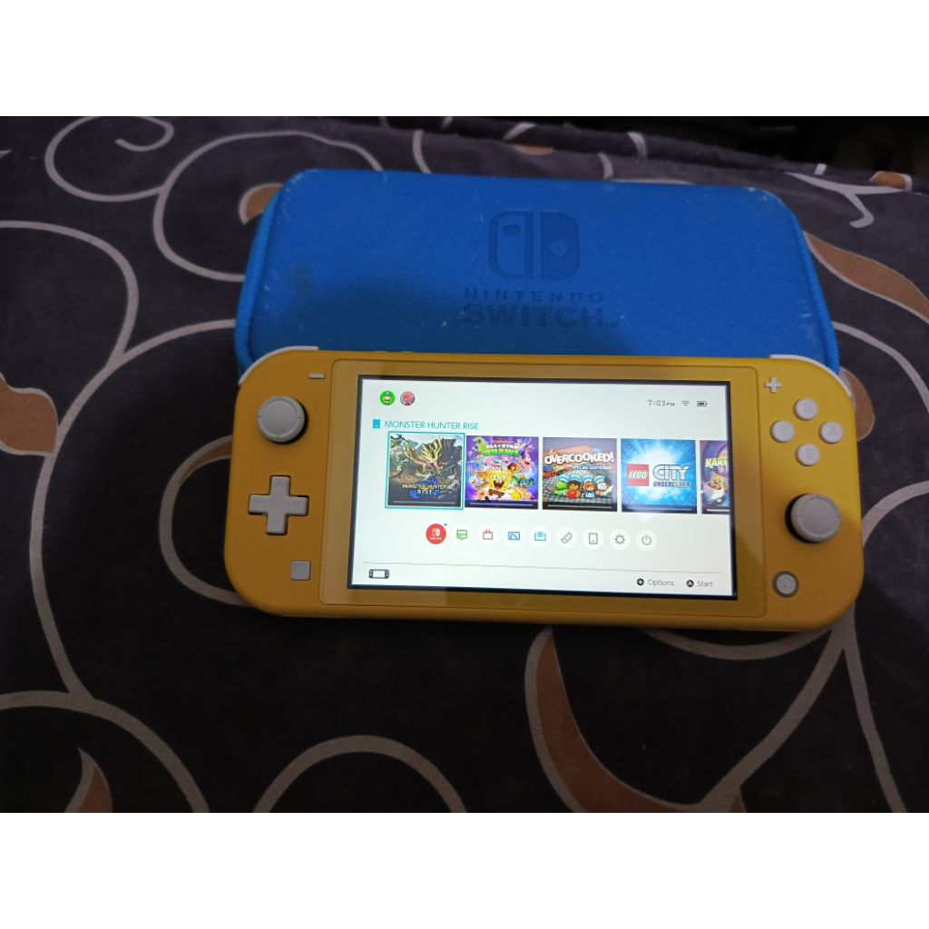 Nintendo Switch Lite bekas no minus