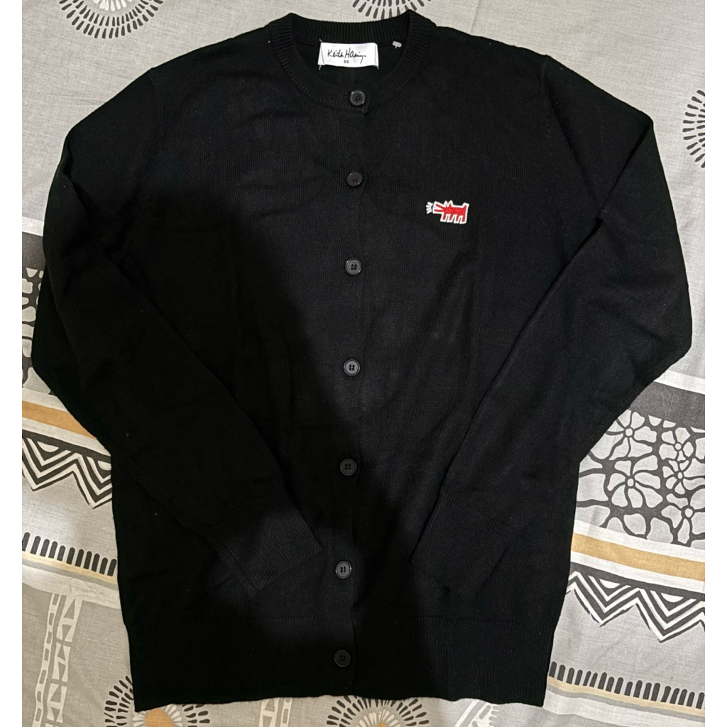 CARDIGAN KEITH HARING BLACK