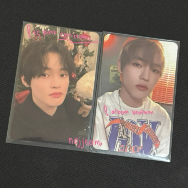 PHOTOCARD PC CHENLE NCT DREAM MD PINK CHRISTMAS & BEATBOX OFFICIAL