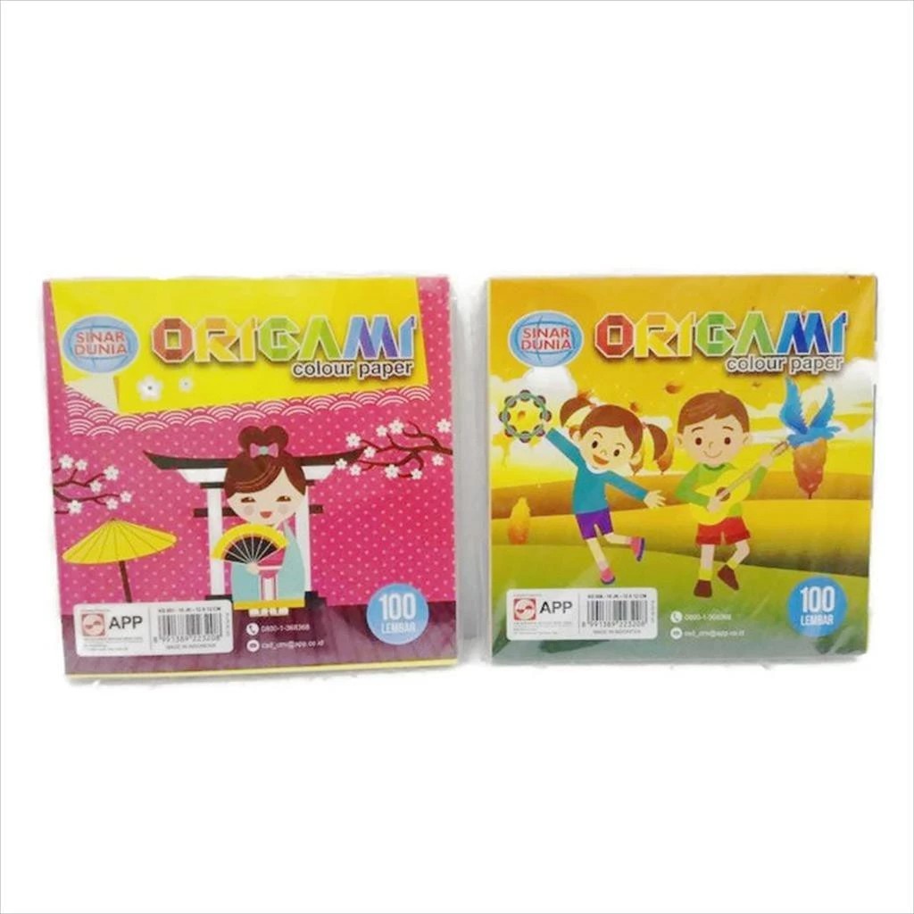 

Kiddypicks - Kertas Origami Lipat Davis 12x12cm (2 sisi bolak balik)