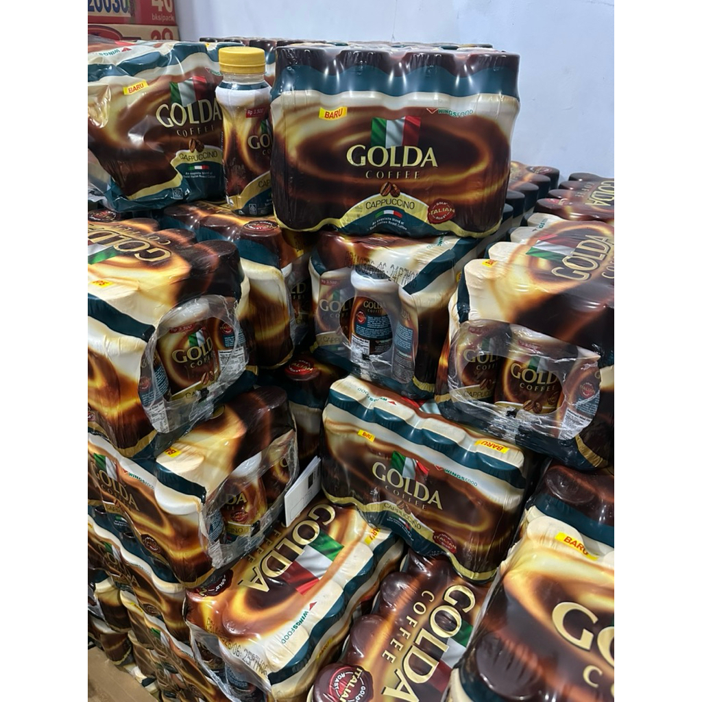

GOLDA COFFE DOLCE LATTE/GOLDA ITALIAN CAPPUCCINO/KOPI GOLDA 200ML 1 krat
