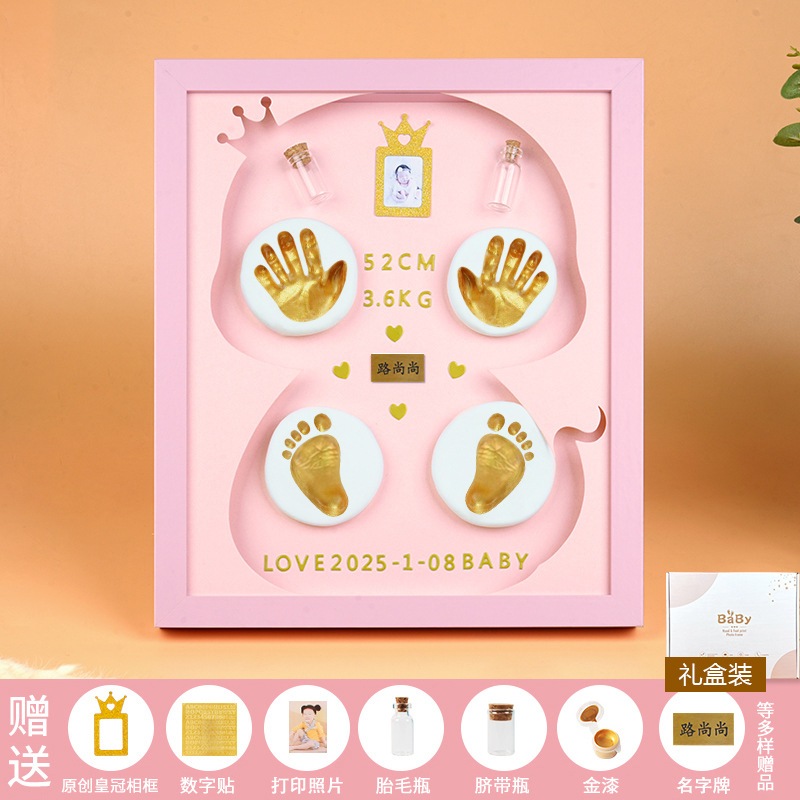 Cetakan Kaki Tangan Bayi Hadiah Kado Lahiran New born Baby Hand Foot Print