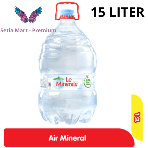 

Le Minerale Club Air Mineral 15 Liter Galon