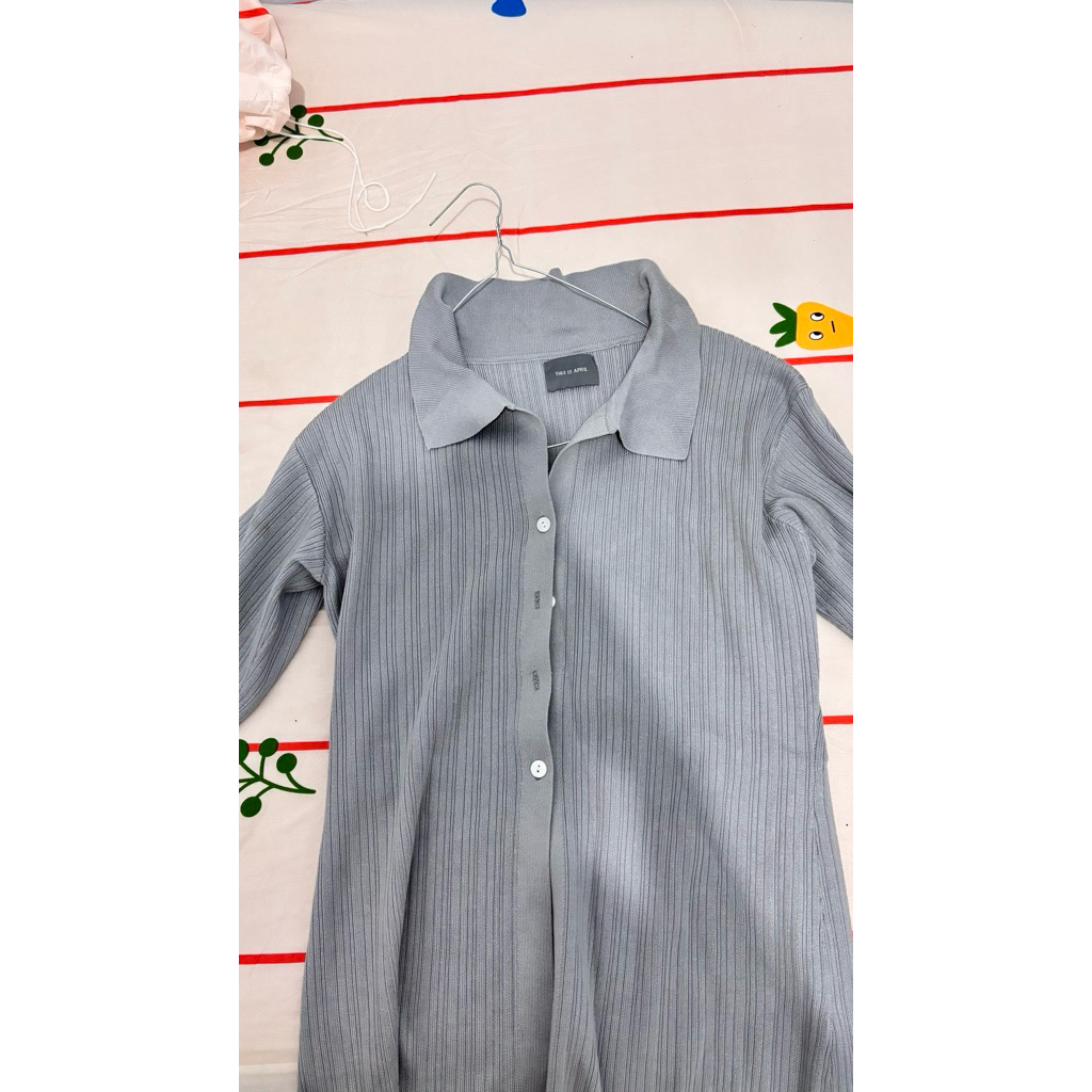 Cardigan this is april grey