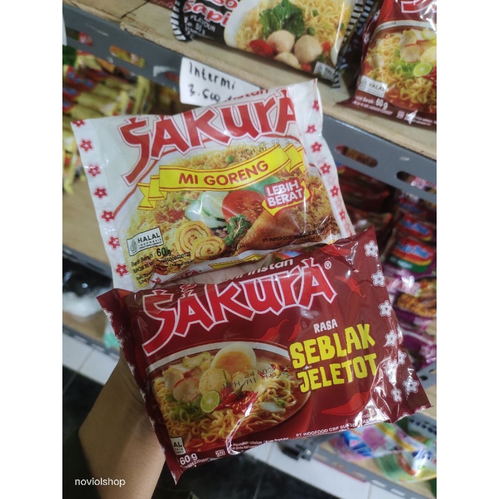 

mie sakura seblak jeletot paketan isi 10pcs