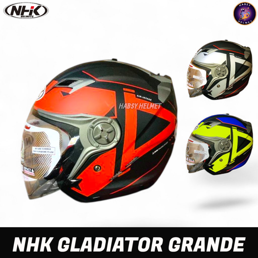 HELM NHK GLADIATOR MOTIF GRANDE|HALF FACE
