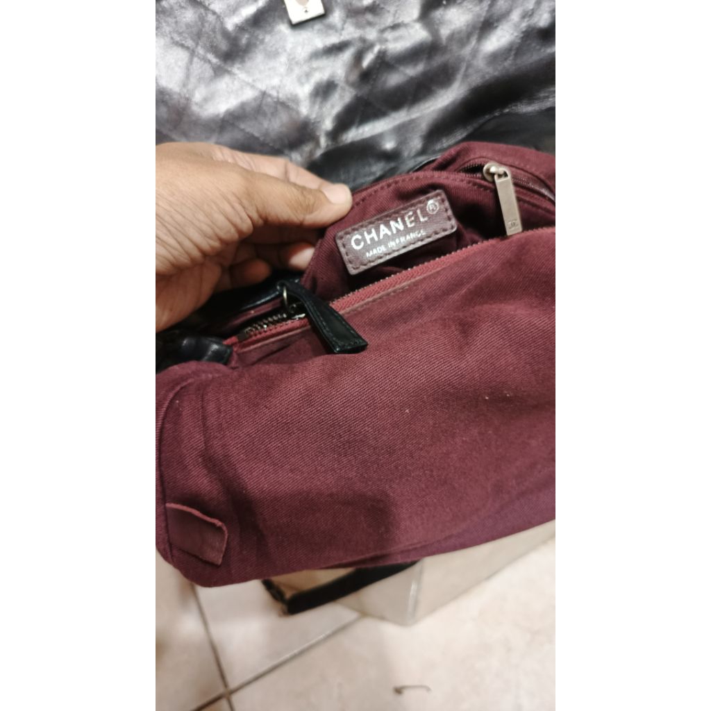 Preloved tas Chanel balzip sudah Lampo