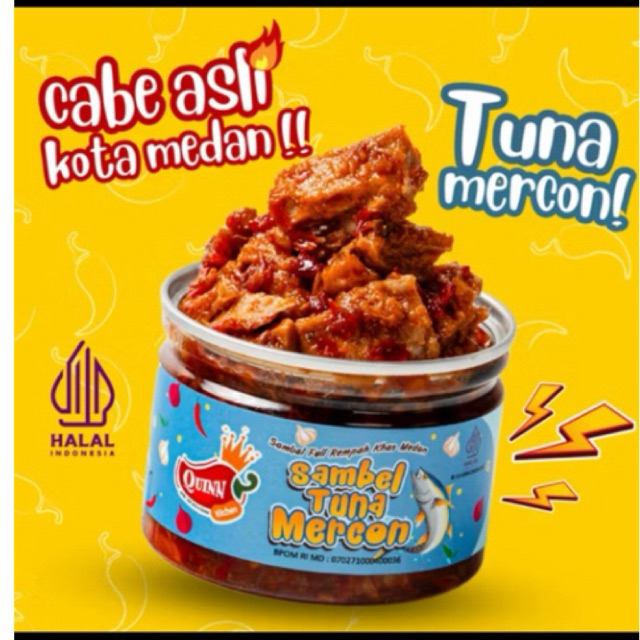 

QUINN of Spicy Tuna Mercon 150g - Sambal Pedas by Kitchen Medan