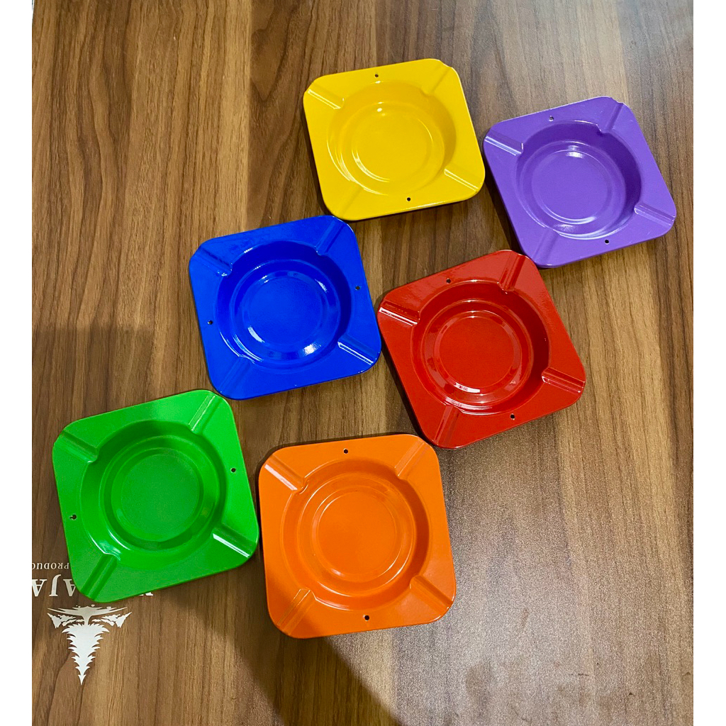 ASBAK STAINLESS/ASBAK WARNA/ASBAK KOTAK/ASBAK MURAH