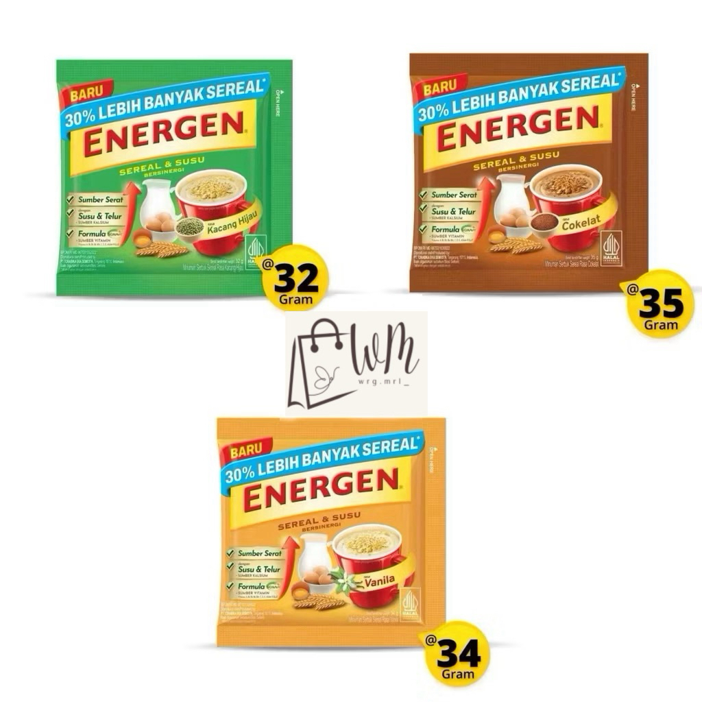 

Energen Sereal & Susu || 1 Renceng (isi 10pcs)