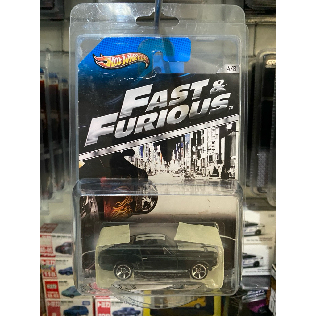 Hotwheels Ford Mustang Fast & Furious FF Old Card