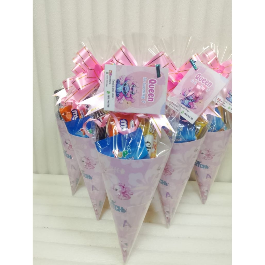 Snack Cone Custom tema Cone || Snack ultah unik model contong || Snack birthday Snack gift || Snack 