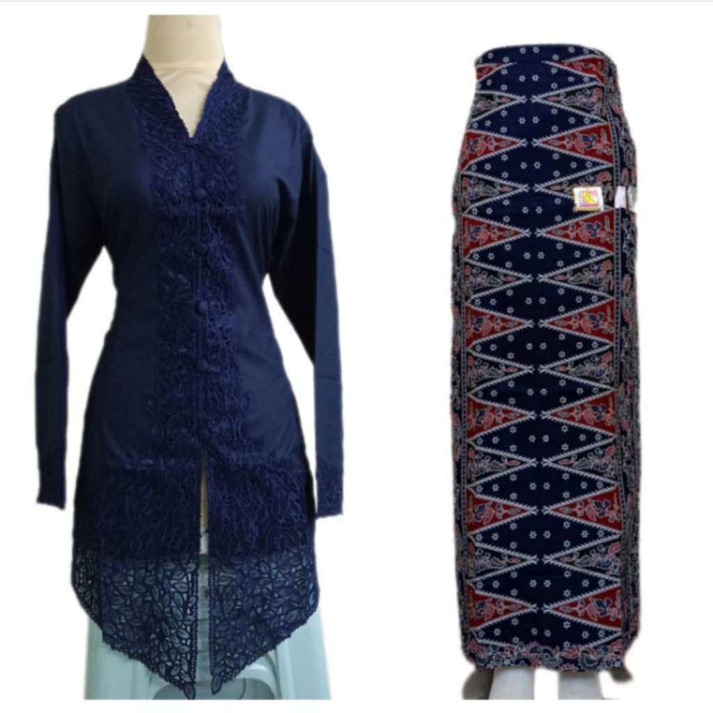 Kebaya Encim Atasan Kebaya Encim Bordir Senada Kartini Kembang Nuansa Indah kualitas premium Kebaya 