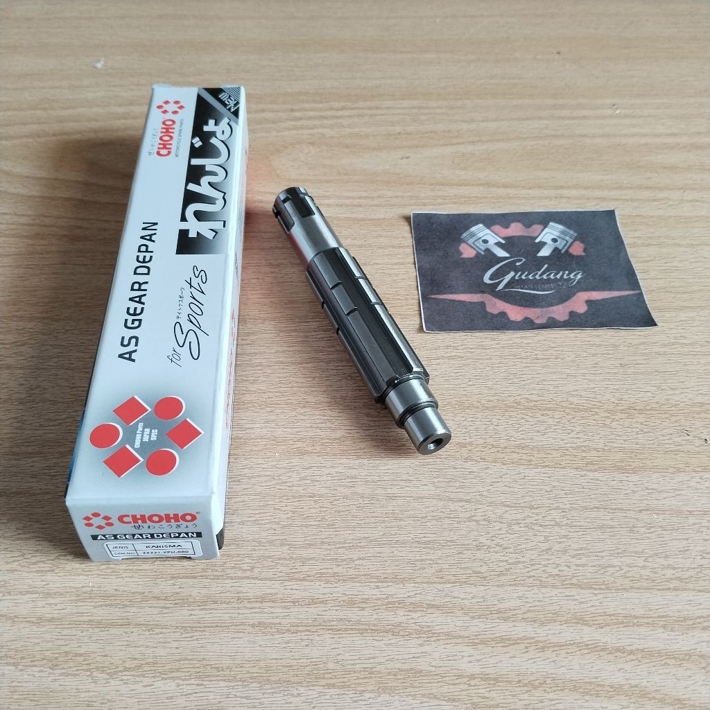 AS GIR AS GEAR DEPAN KARISMA SUPRA X 125 KPH ORIGINAL CHOHO