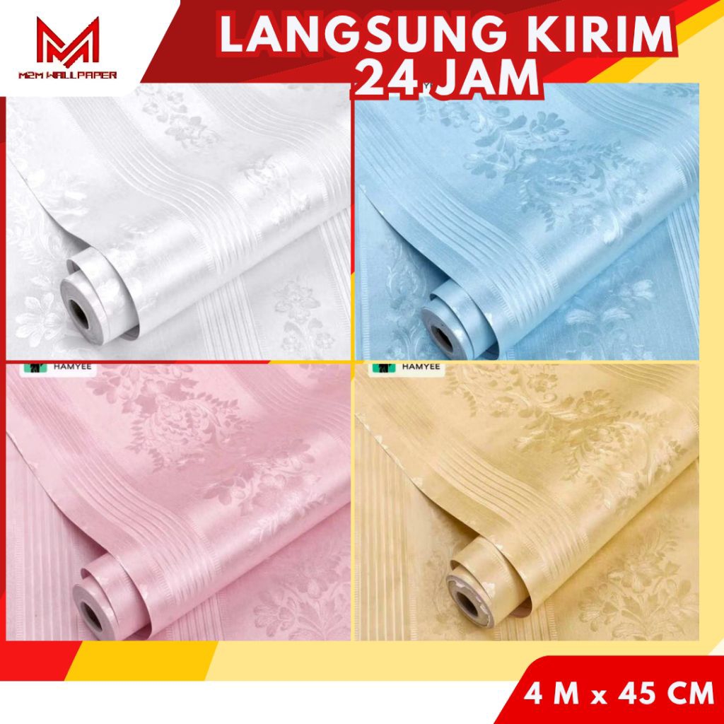 Wallpaper Dinding Kamar Aesthetic [ M2M WALLPAPER ] Wallpaper Dinding Ruang Tamu Wallpaper Dinding E