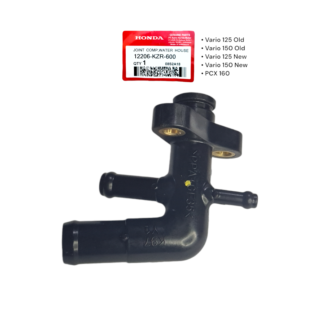Pipa Selang Radiator Vario 125 150 Sambungan T KZR