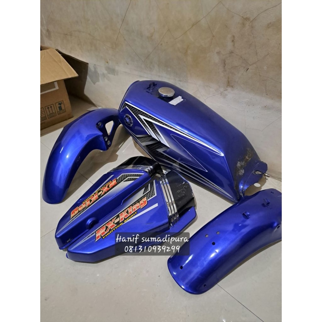 body set rx king biru 2004 original copotan unit