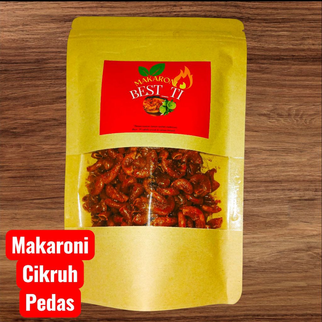 

MAKARONI PEDAS DAUN JERUK CEMILAN FOOD SNACK