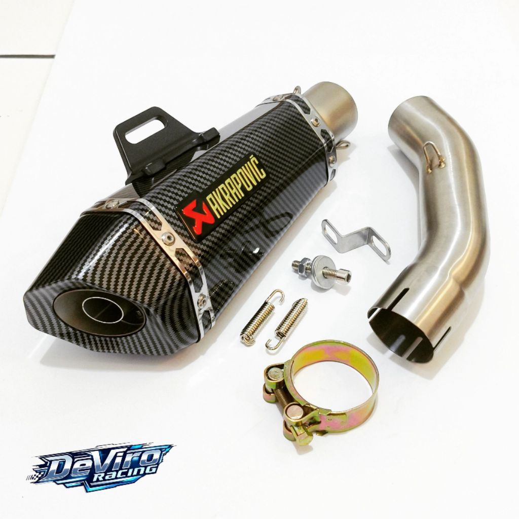 Knalpot Akrapovic ASZC Import Slip On KTM 250 390 Adventure