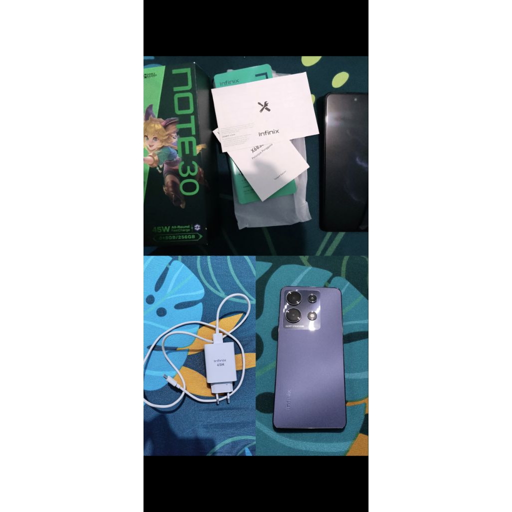 Infinix Note 30 NFC mulus sec