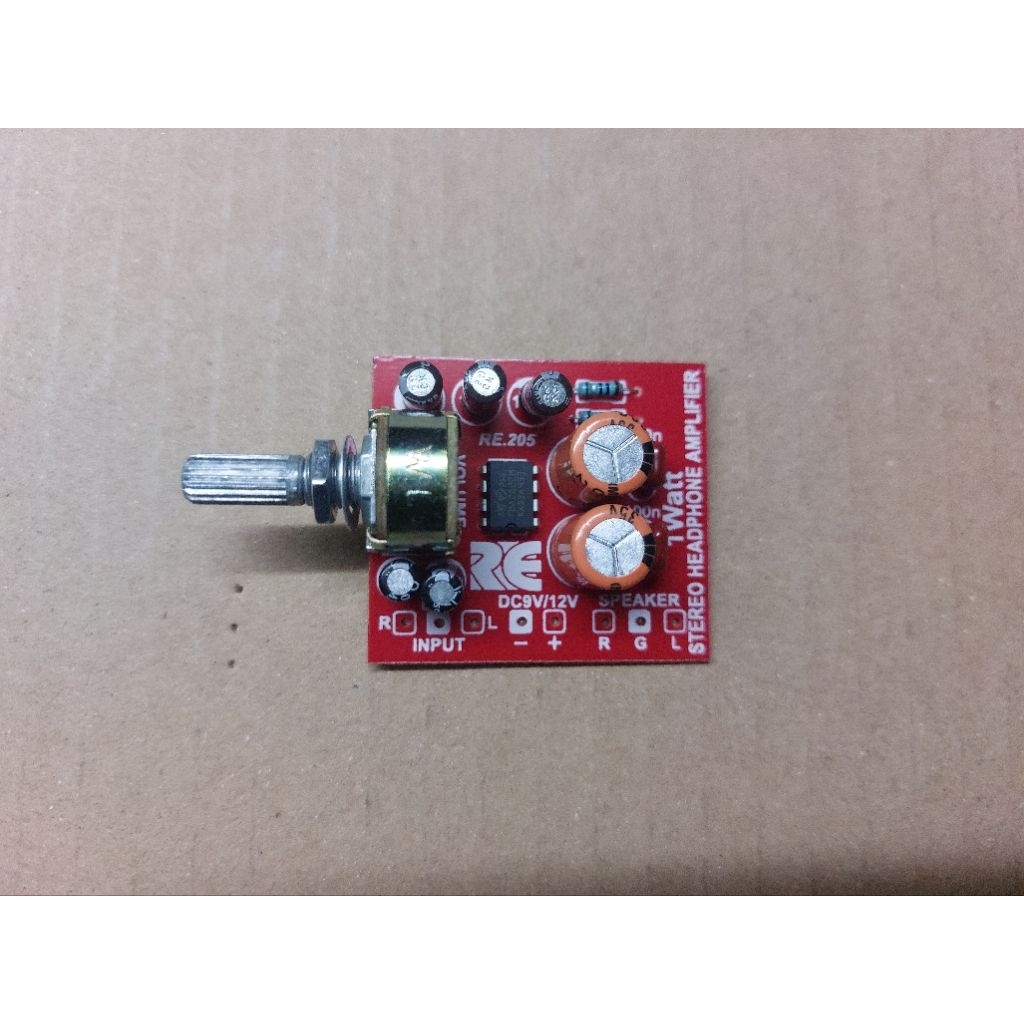 Kit Power Amplifier Mini TDA2822 Stereo