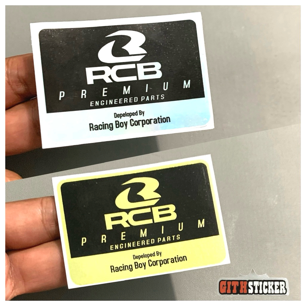 Sticker Shock RCB Gold Crom Stiker Shock