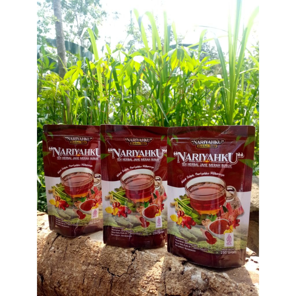 

NARIYAHKU TEH HERBAL JAHE MERAH BUBUK