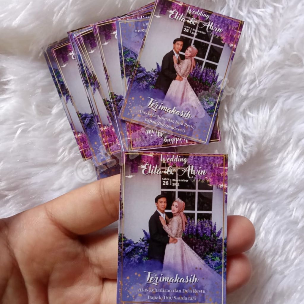 100 pcs kertas souvenir/kertas permen/souvenir pernikahan/souvenir aqiqah