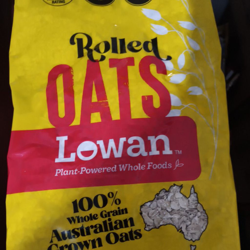 

Lowan rolled oat 1kg